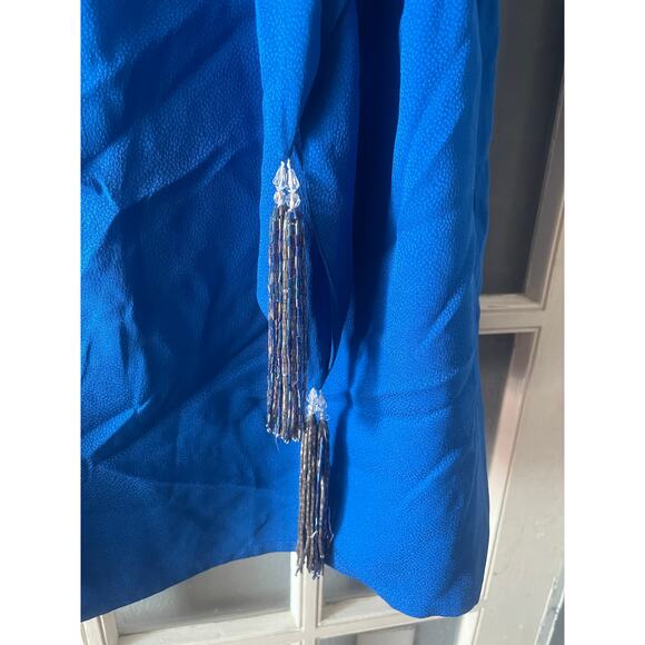 Francesca Of Damon For Starington Silk‎ Beaded Dress - Picture 6 of 6